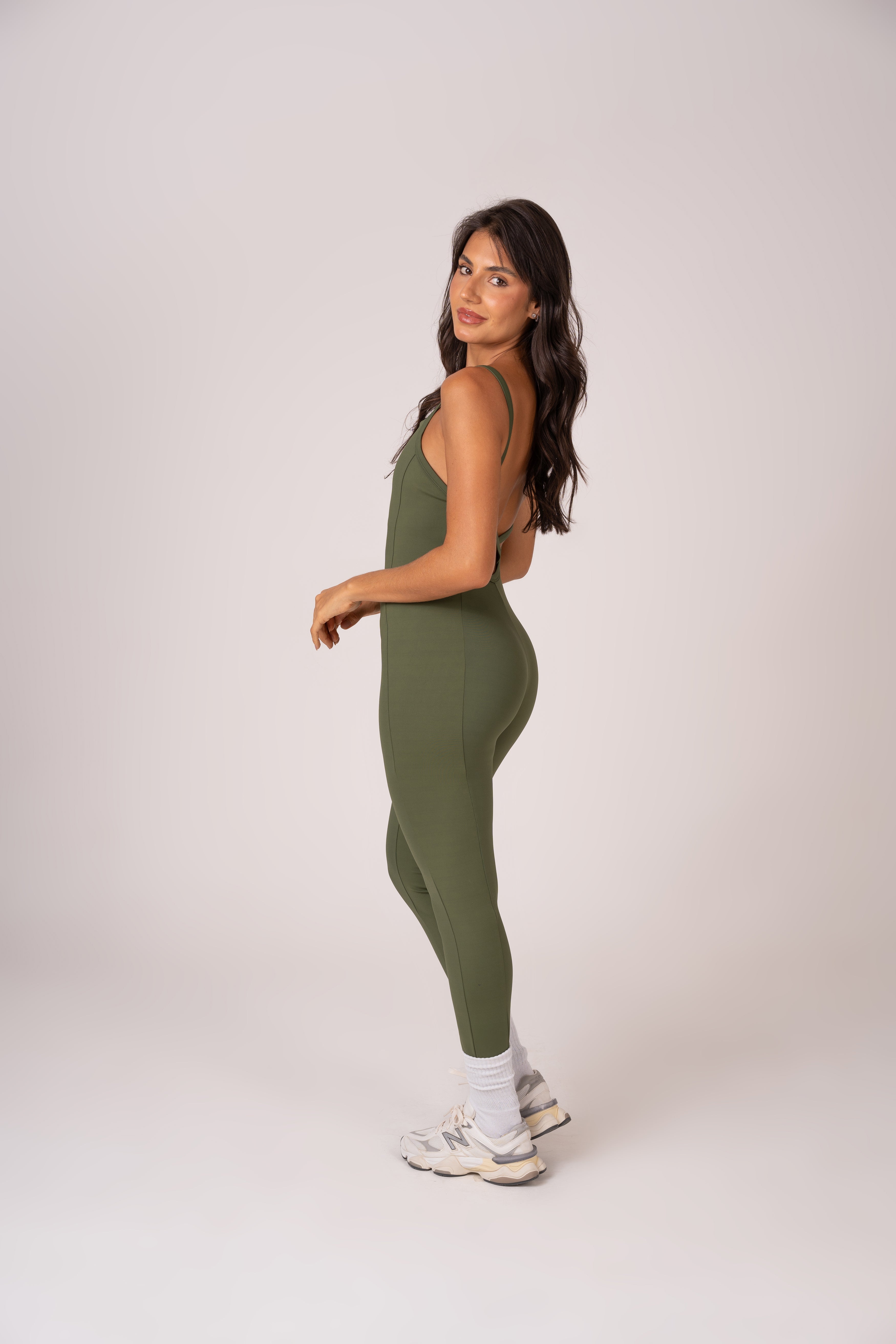 Macacão Longo Power Verde Militar